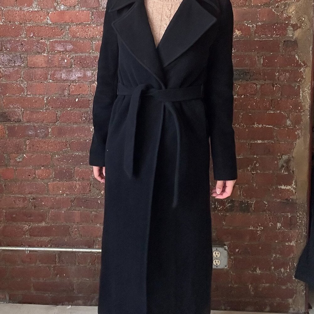 Saks Fifth Avenue Wool/Cashmere/Poly blend coat